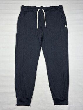 Vuori Performance Jogger Women L Midnight Heather Gray DreamKnit Sweatpants Pant